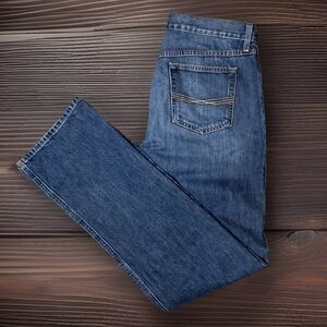 ARIAT Legacy M2 Men’s 35x36 Relaxed Boot Cut Jeans Blue Denim Western